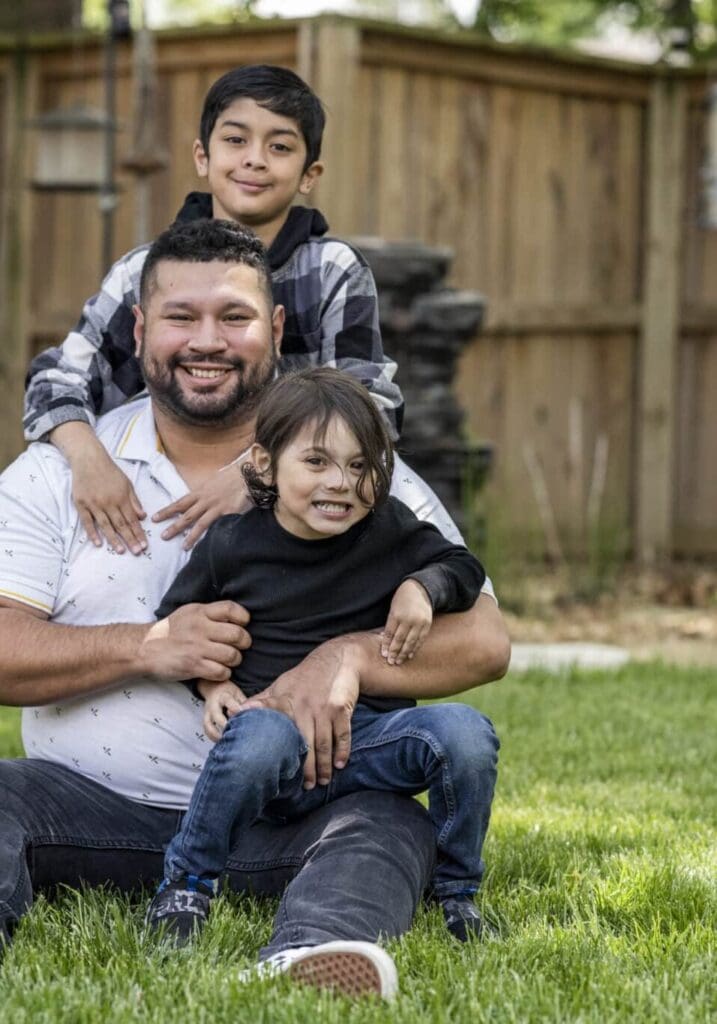 Luis and his sons